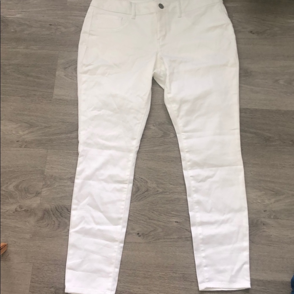 White jeans